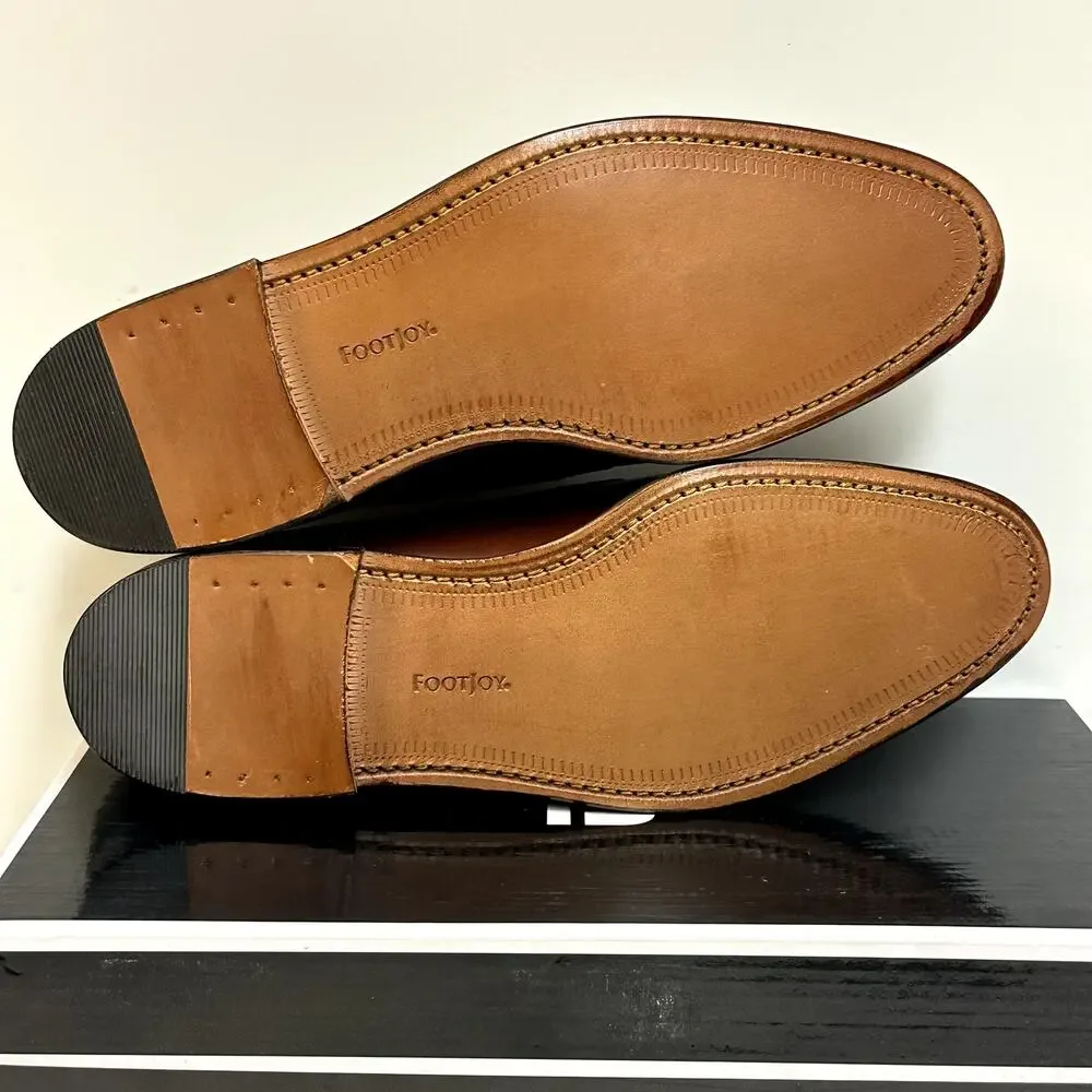 NIB Rancourt & Co. x FootJoy Split Toe Derby Dress Shoe Brown Calf 79206 11 C